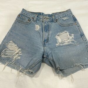 Vintage Levi Jean shorts